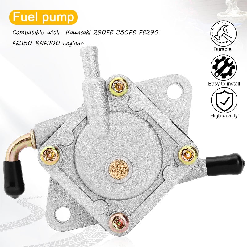 QAZAKY مضخة وقود عربة جولف قازاكي متوافقة مع كلوب كار DS بريسي dent 290FE 350FE محرك كاواساكي FE290 FE350 1014523 1014524 S 5136 FP002 ياماها G8 G11 G14 G16 G20 G22 JN6-F4410-00 JF2-24410-20 مضخة غاز - Image 4